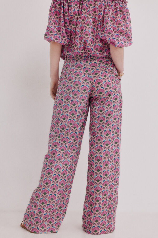 Hoss Intropia Cal&ccedil;a floral Persia Subiu