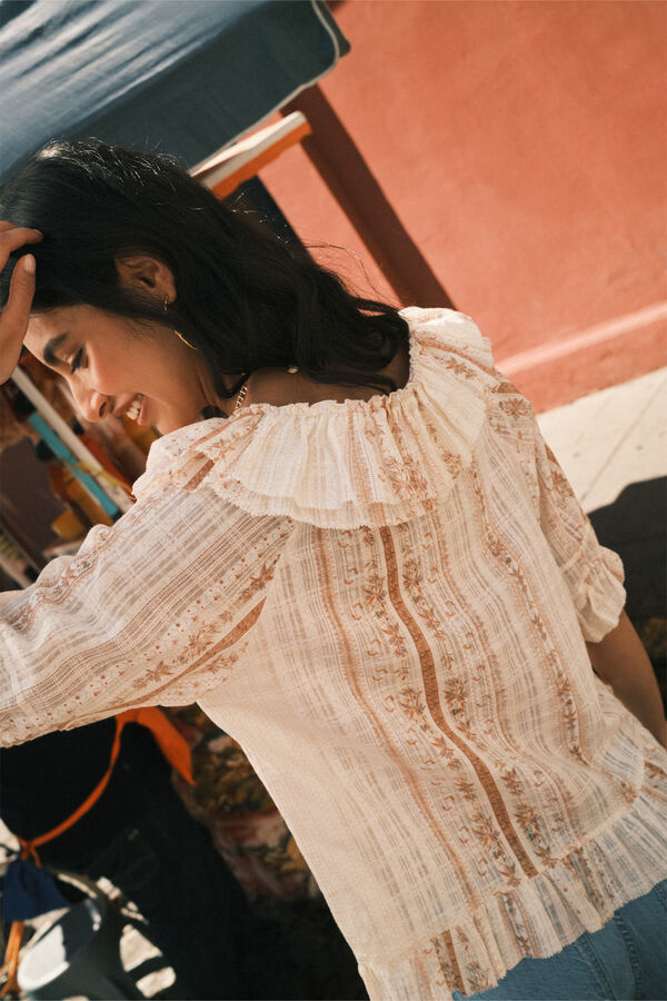 Hoss Intropia Astrid. Blusa estampada. Subiu