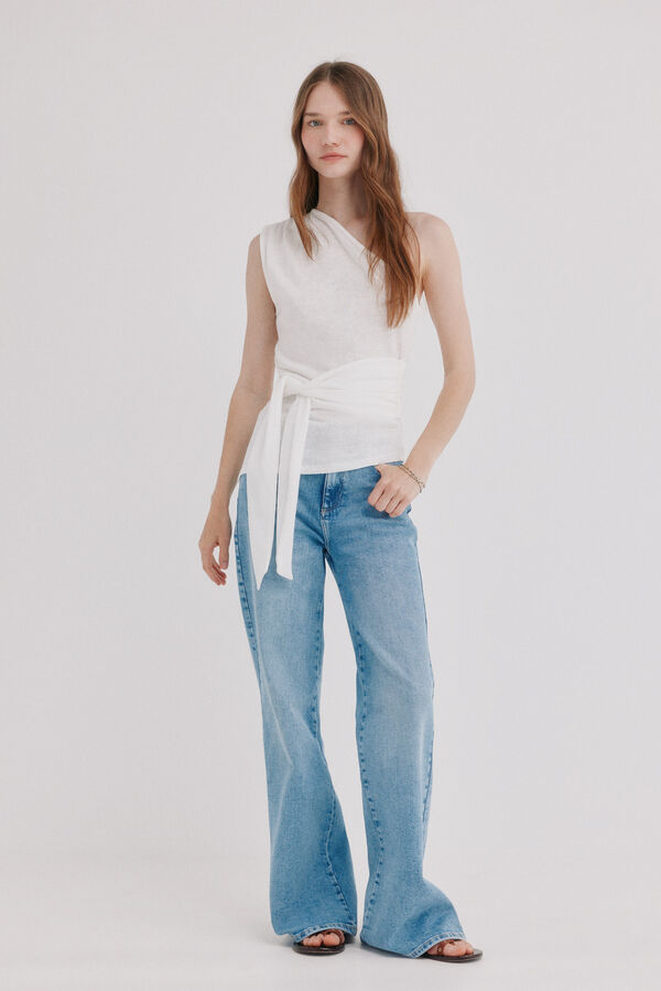 Hoss Intropia Marilo.Asymmetric top Beige