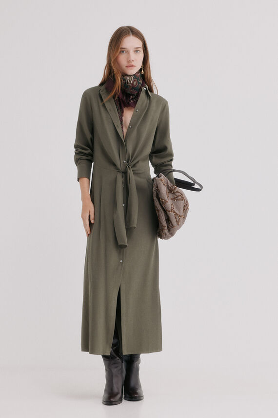 Amara. Vestido camisero