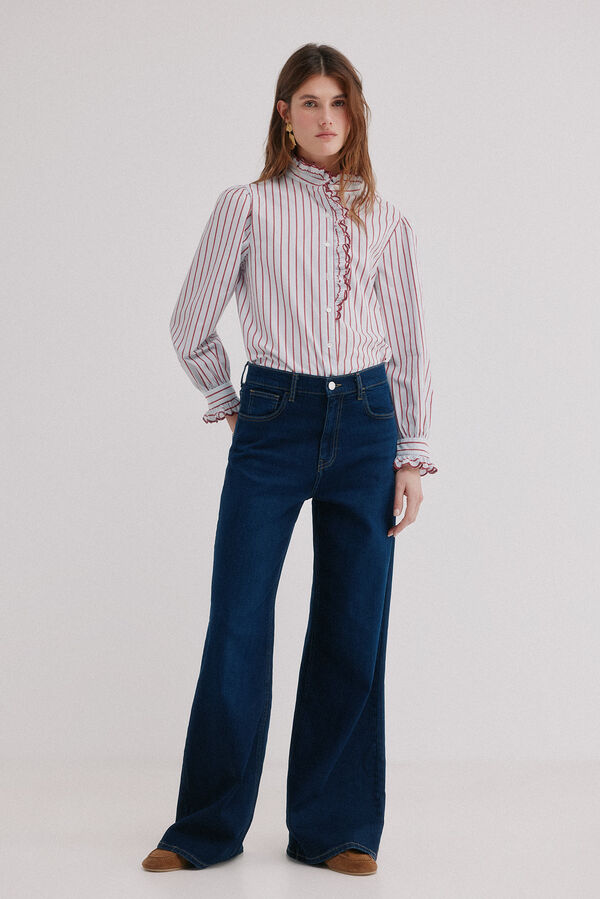 Hoss Intropia Wideleg jeans Bahiana Blue