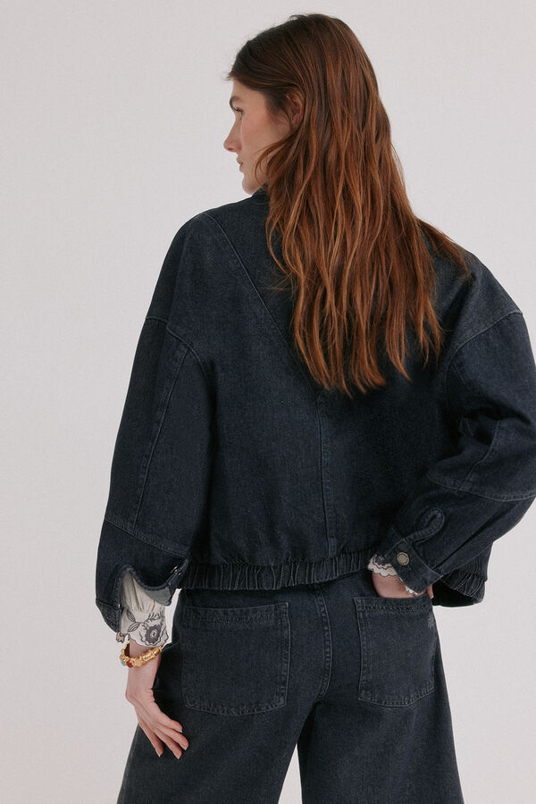 Hoss Intropia Erica. Casaco denim Cinzento