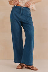 Hoss Intropia Paris. Tencel pants Blue