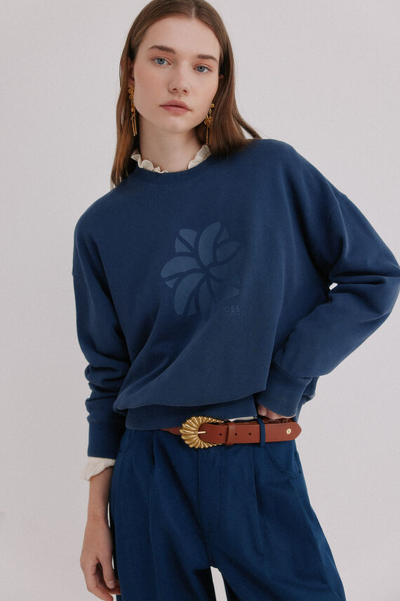 Mónica. Sudadera lavada