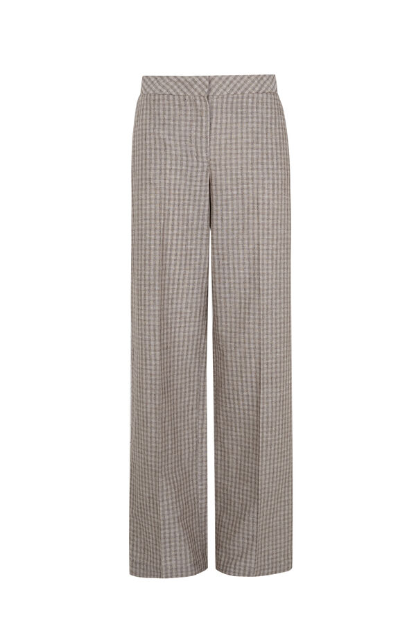 Hoss Intropia Presley. Cal&ccedil;a de riscas Ecru