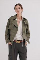 Hoss Intropia Elvira. Trench curto Verde