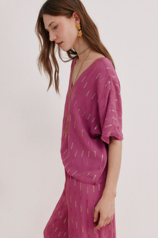 Hoss Intropia Top de lantejoulas Gia Roxo