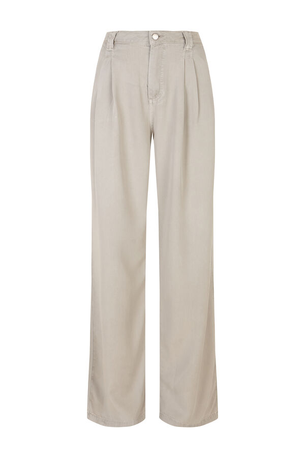Hoss Intropia Bianca. Denim tencel Cinzento