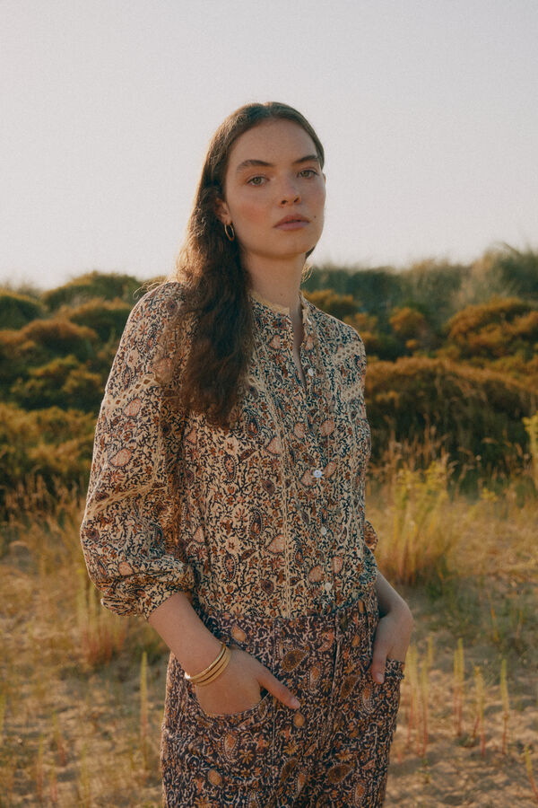 Hoss Intropia Rafaela. Blusa estampada. Multicolorido