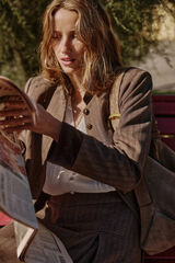 Hoss Intropia Emily. Blazer ajustado Castanho