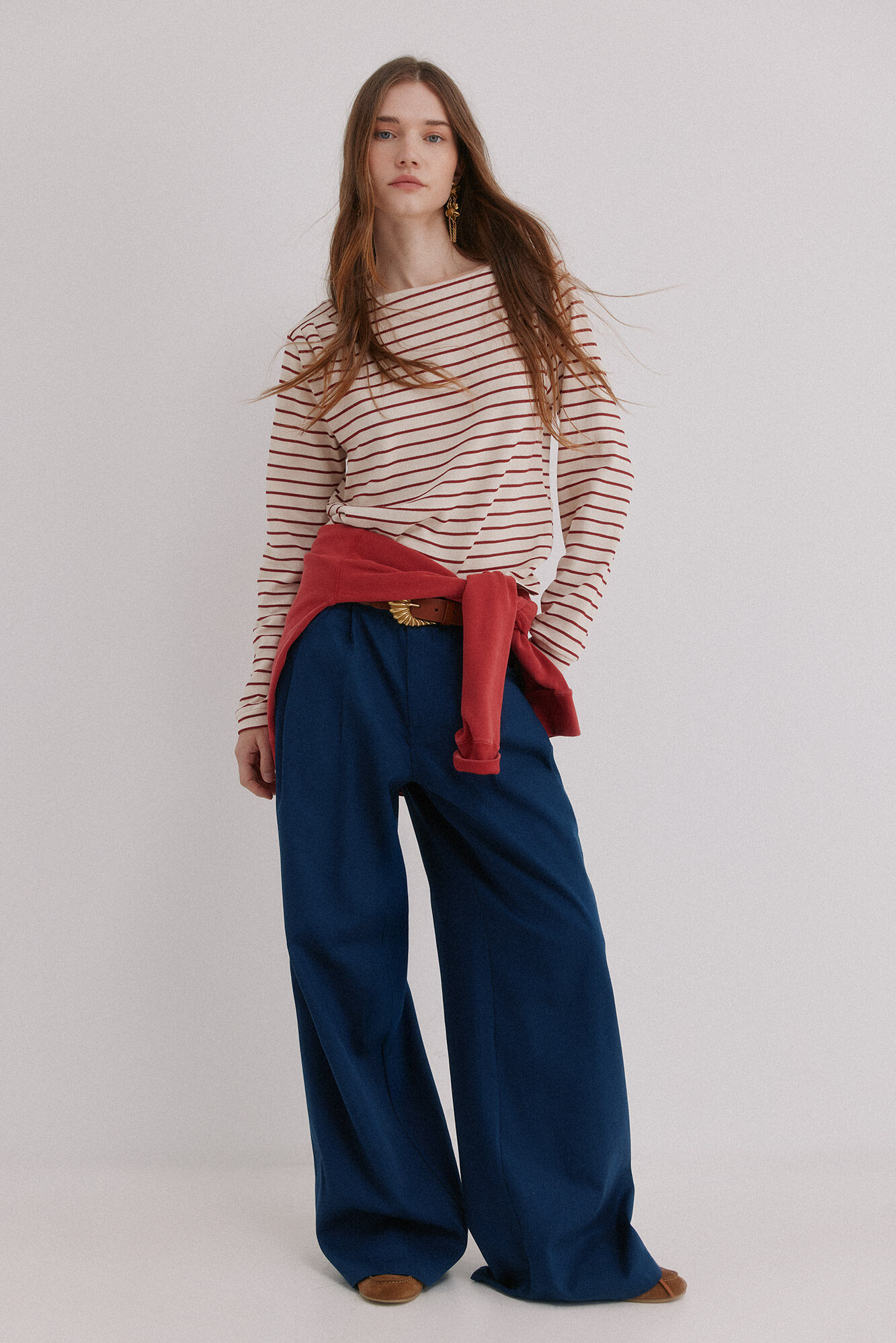 Hoss Intropia Magda. Sweatshirt &agrave;s riscas