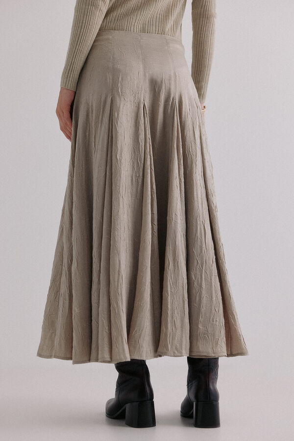 Hoss Intropia Rosa. Godets skirt Gray