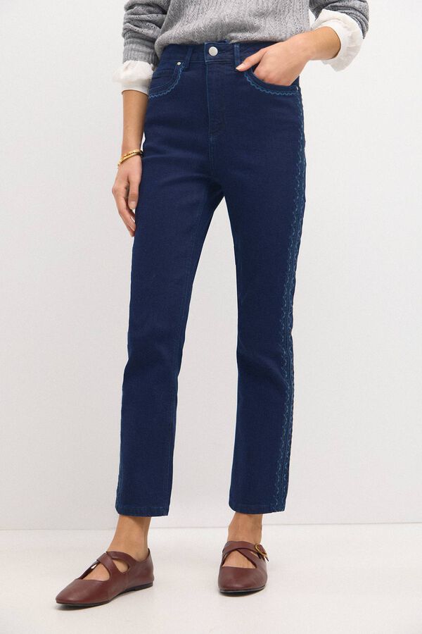 Hoss Intropia Ofira. Boot Cut Jeans Blue