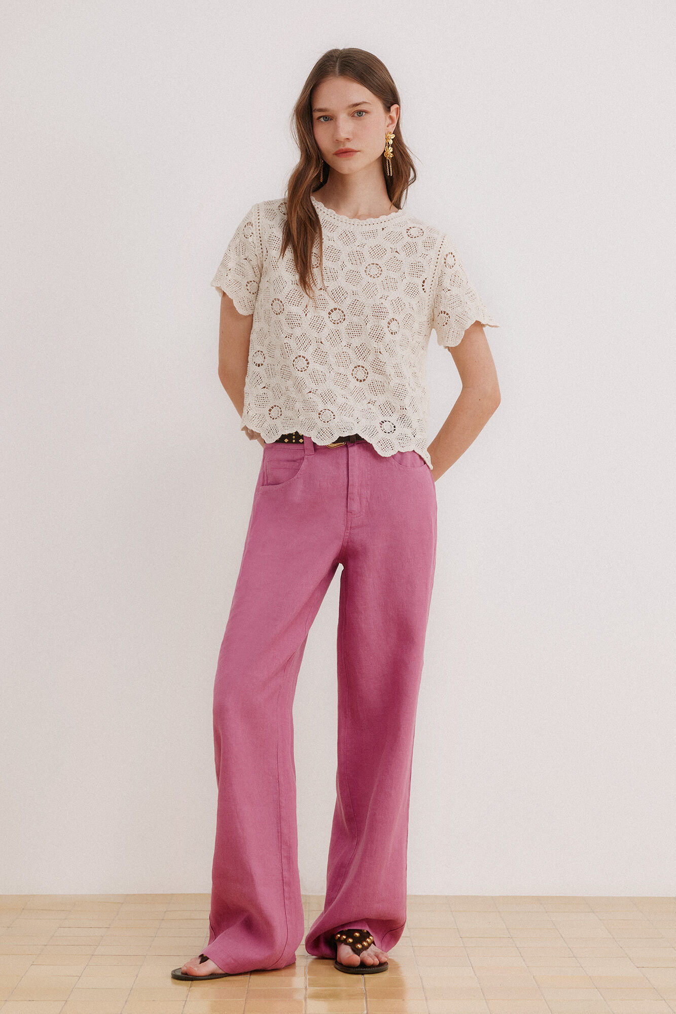 Hoss Intropia Irune.Top crochet