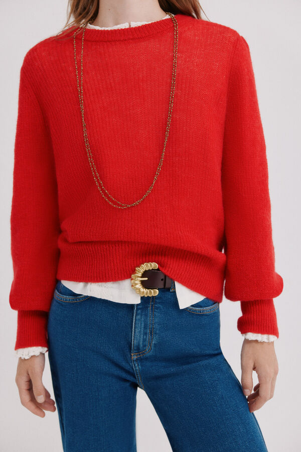 Hoss Intropia Iciar. Camisola de malha Vermelho
