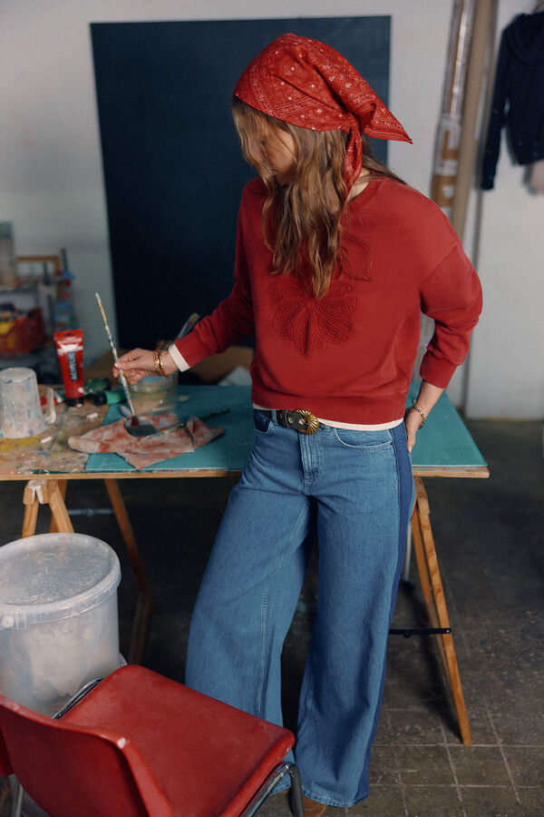 Hoss Intropia Bandana scarf MIRANDA Red