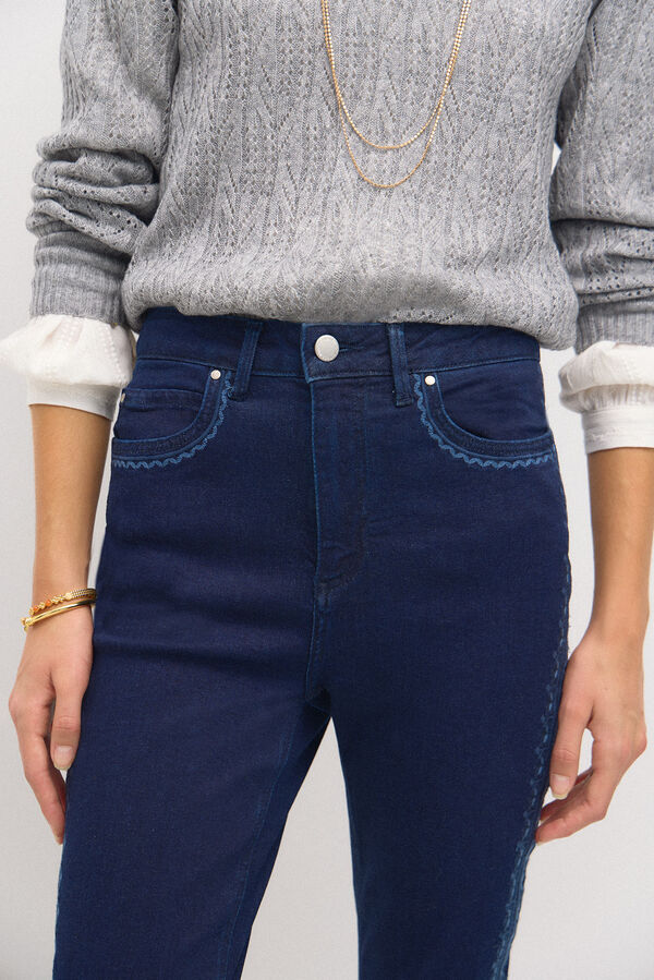 Hoss Intropia Ofira. Boot Cut Jeans Blue