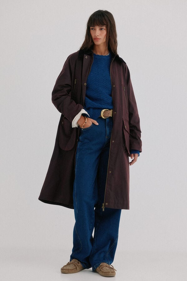 Hoss Intropia Damaris. Trench com bolsos Granada