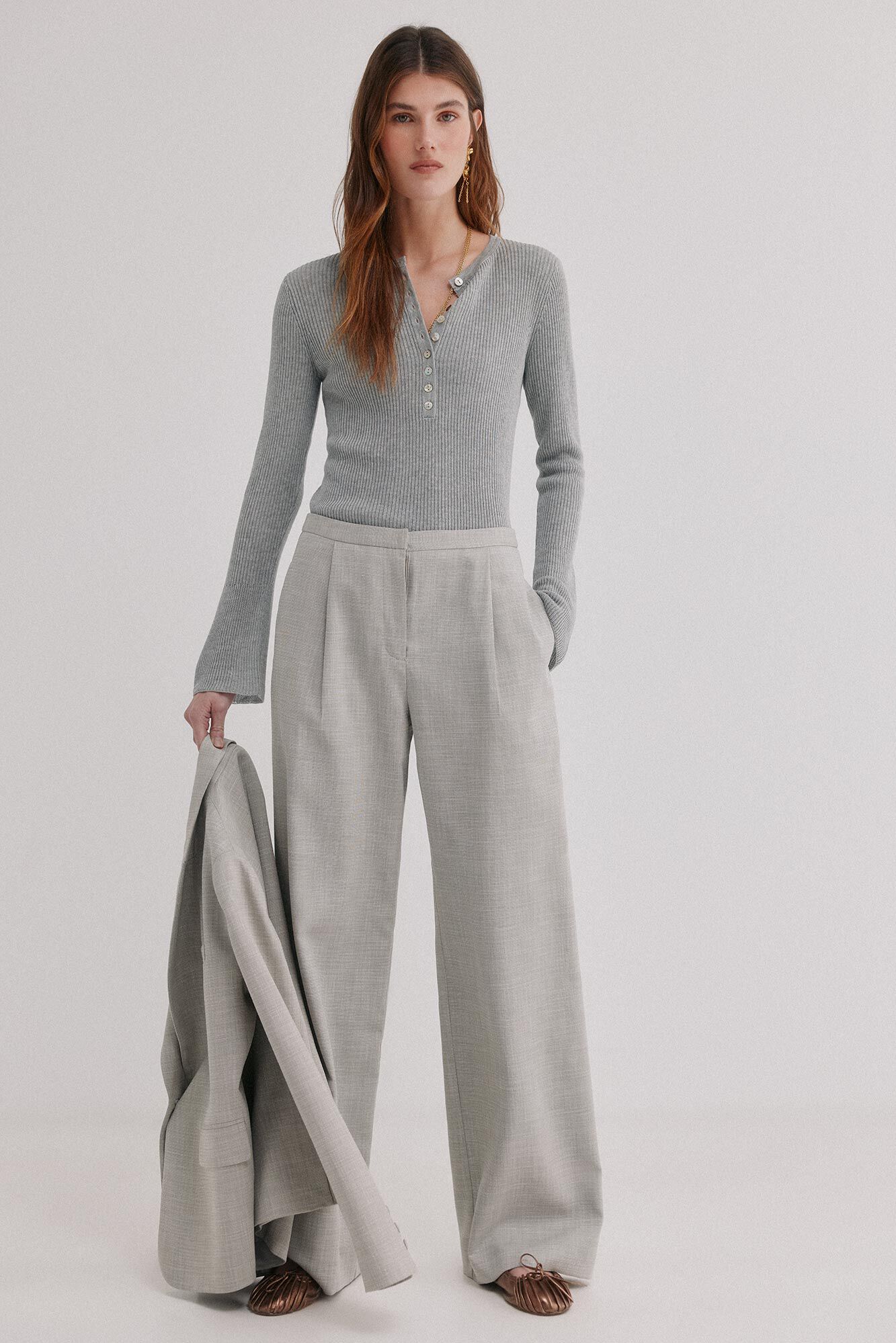 Hoss Intropia Bimba. Cal&ccedil;as de alfaiataria