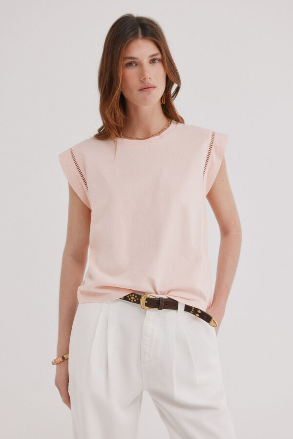 Hoss Intropia Mafi. T-shirt gola redonda Subiu