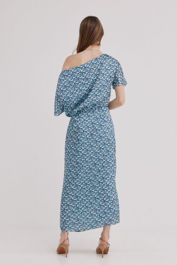 Hoss Intropia Aria. Vestido fluido Azul