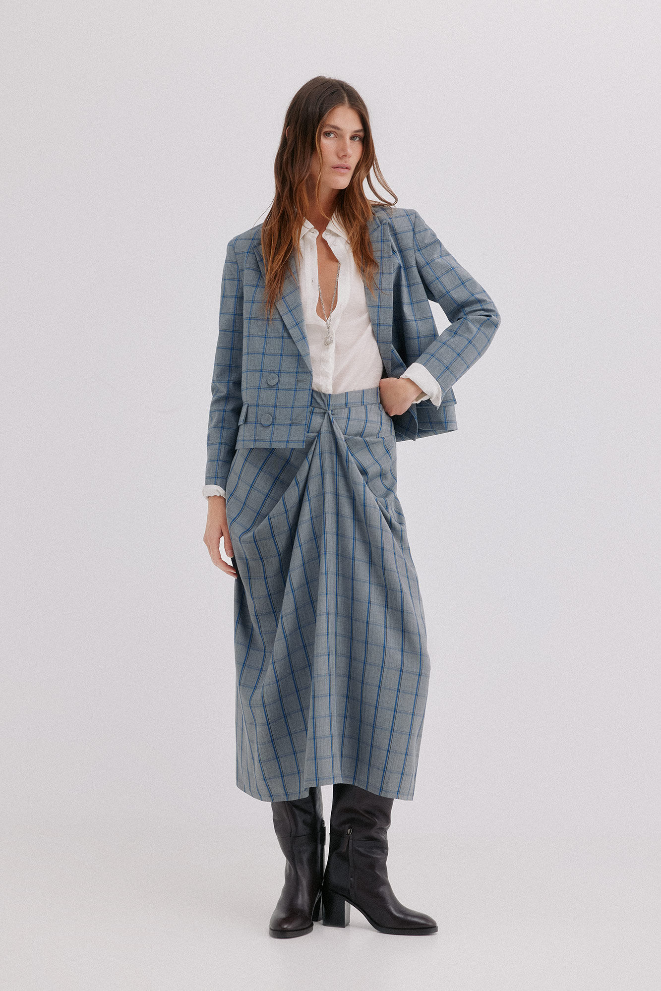 Hoss Intropia Raisa. Saia franzida