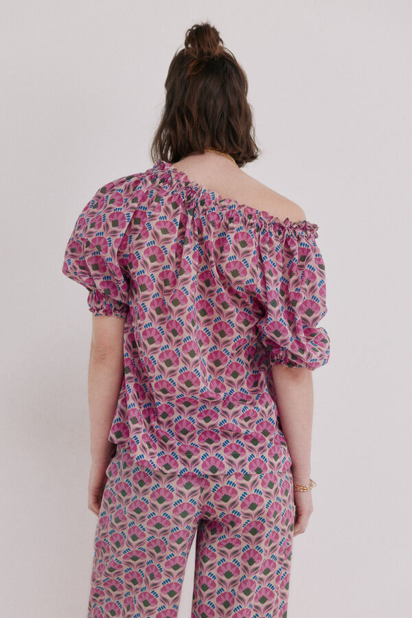 Hoss Intropia Camille. Blusa floral Subiu