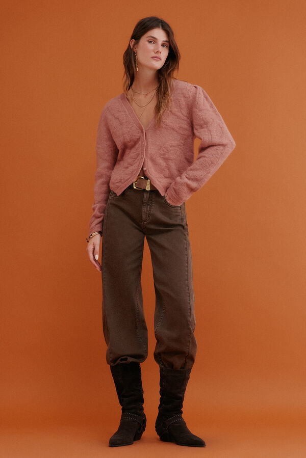 Hoss Intropia Nola. Casaco de malha Subiu