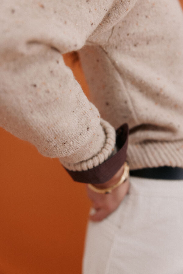 Hoss Intropia Imelda. Camisola mesclado Beige