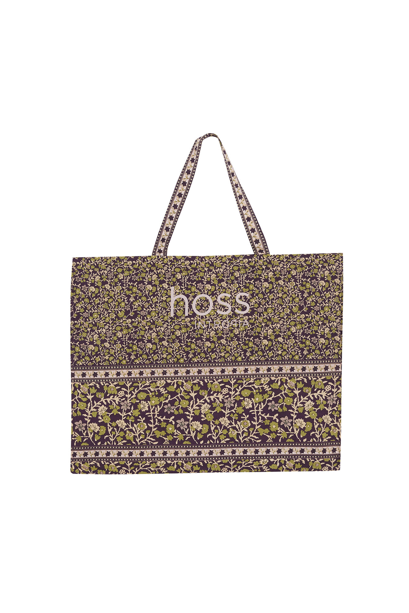 Hoss Intropia Naomi. Mala estampada em algod&atilde;o