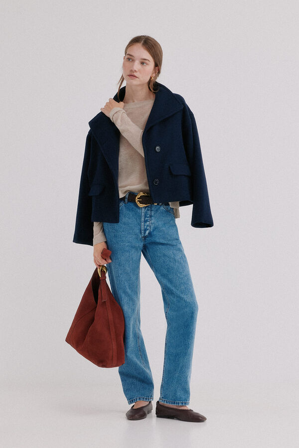 Hoss Intropia Brunella. Jeans cintura alta Azul
