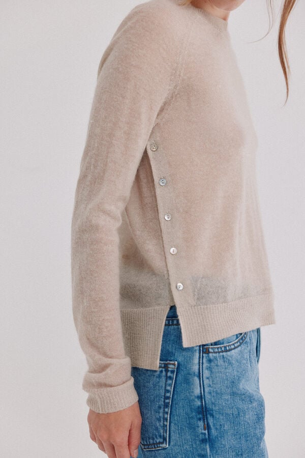 Hoss Intropia Imara. Camisola de malha Ecru