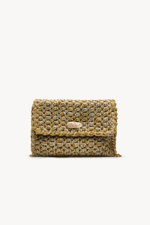 Numa. Bolso trenzado de tejido