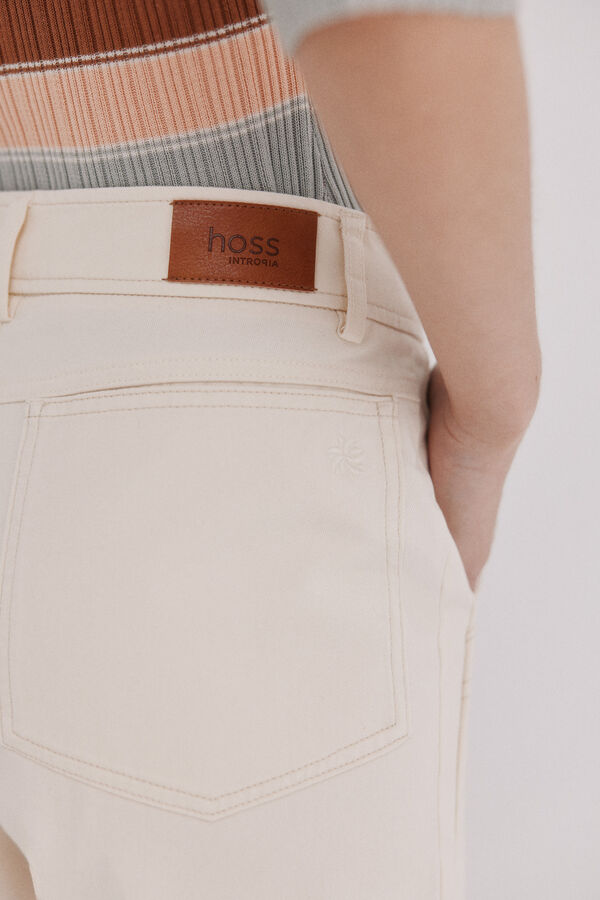 Hoss Intropia Betty. Denim balloon Ecru
