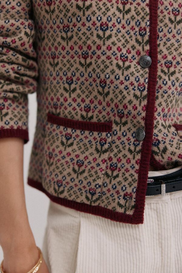 Hoss Intropia Isela. Cardigan jacquard Several