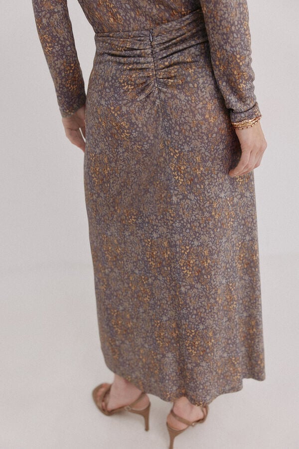 Hoss Intropia Raquel. Saia estampada Multicolorido