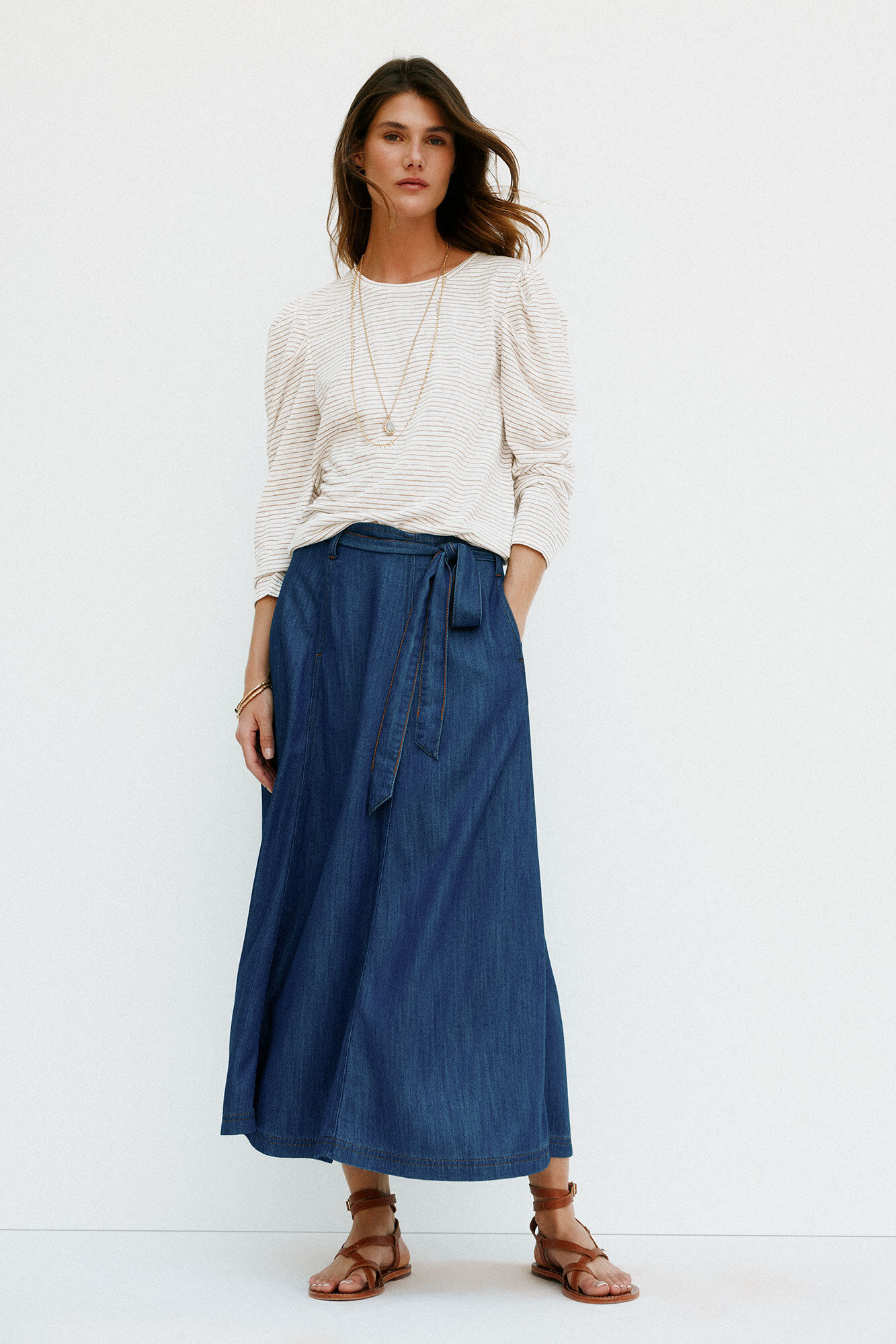 Hoss Intropia Milena. Camiseta a rayas