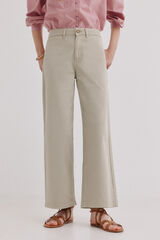 Hoss Intropia Berta. Jeans wide leg Cinzento