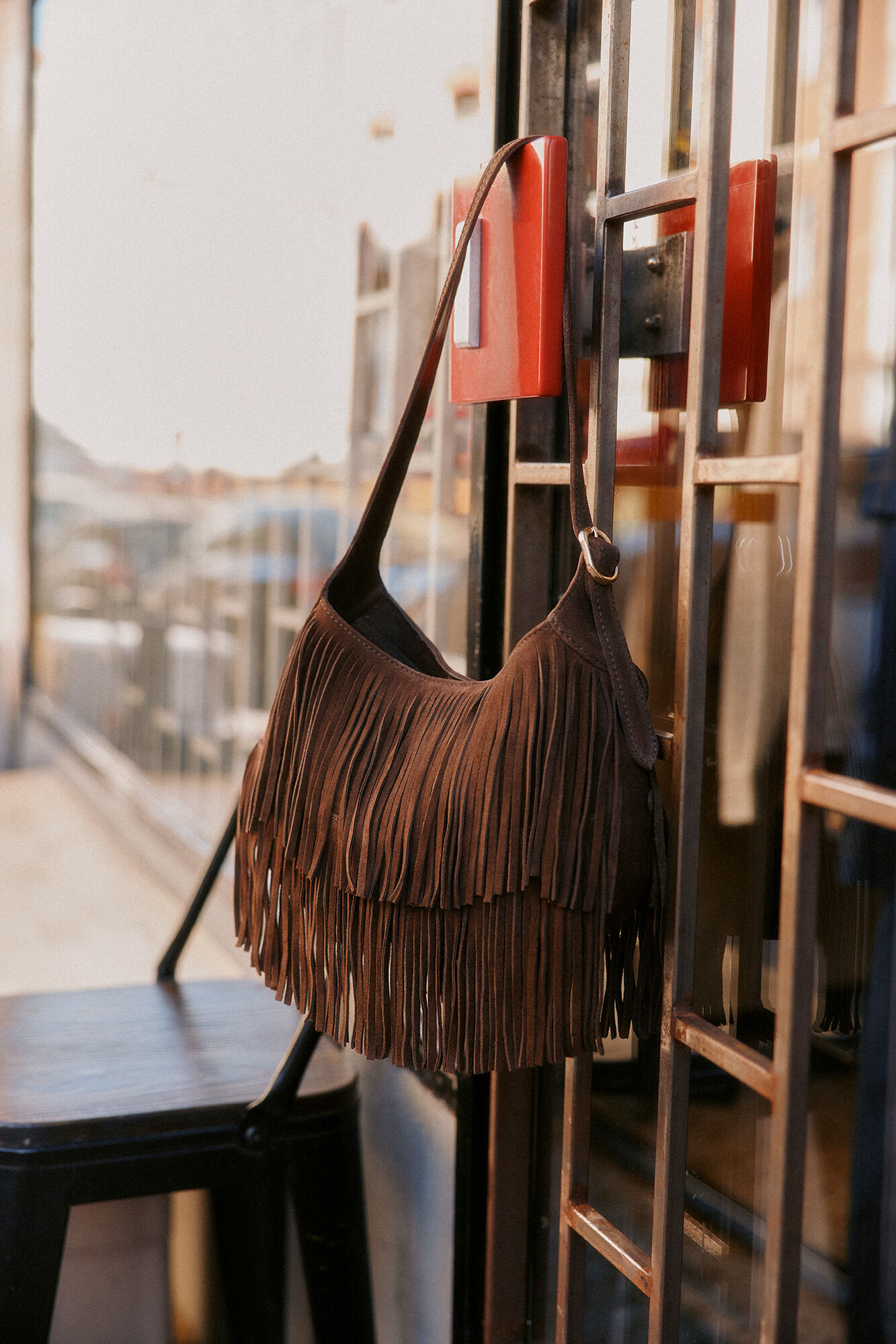 Hoss Intropia Noelia. Mala com franjas