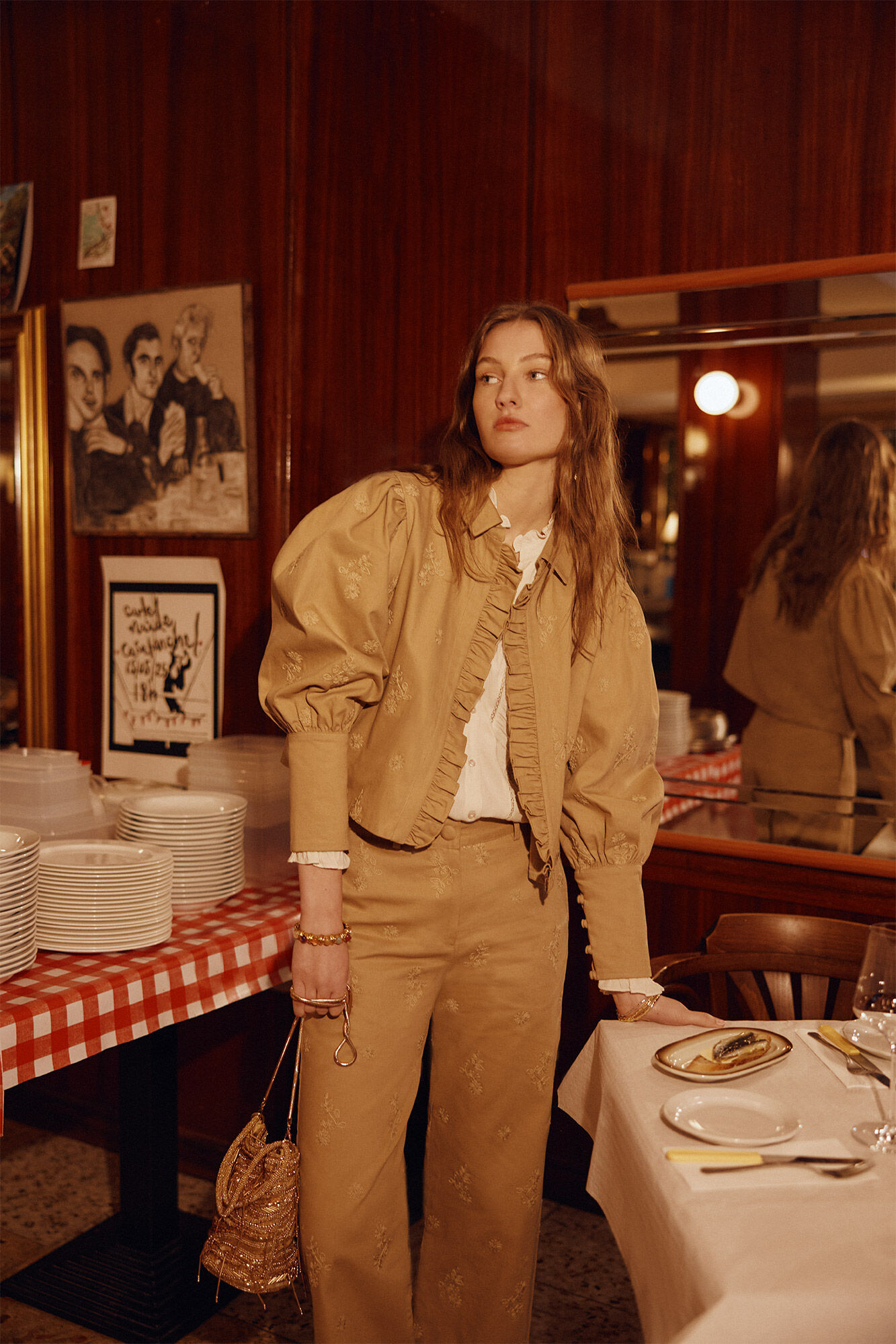 Hoss Intropia Eug&egrave;ne. casaco curto