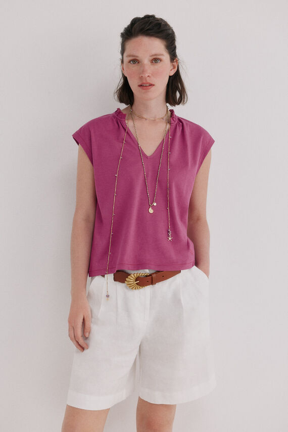 Morgane. Camiseta fluída