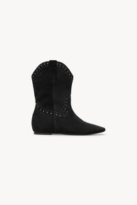 Hoss Intropia Noemi. Botins de croute com salto anabela interno