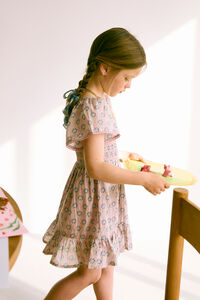 Hoss Intropia Ana. Vestido corto flu&iacute;do