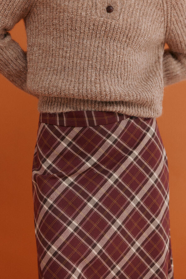 Hoss Intropia Ren&eacute;e. Saia xadrez Granada