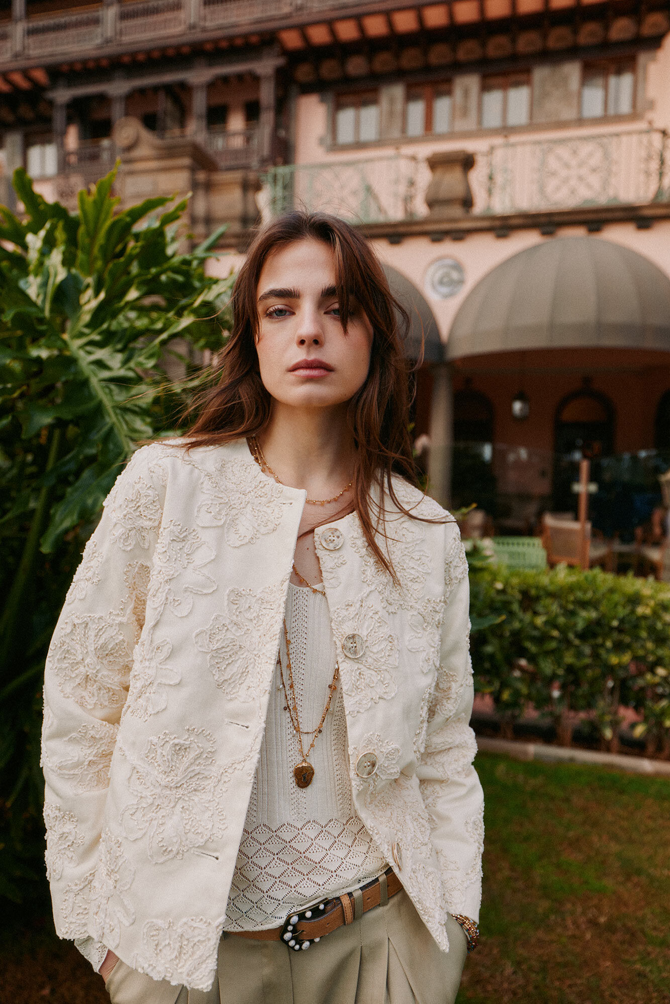 Hoss Intropia Eider. Chaqueta jacquard