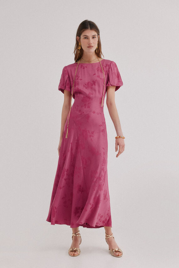 Aina. Vestido jacquard