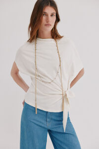 Hoss Intropia Mele. T-shirt em tecido fluido