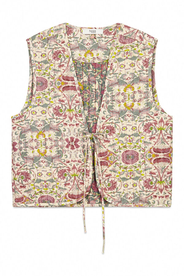 Hoss Intropia Edith. Colete estampado Multicolorido