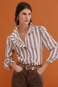 Hoss Intropia Claudette. Blusa às riscas