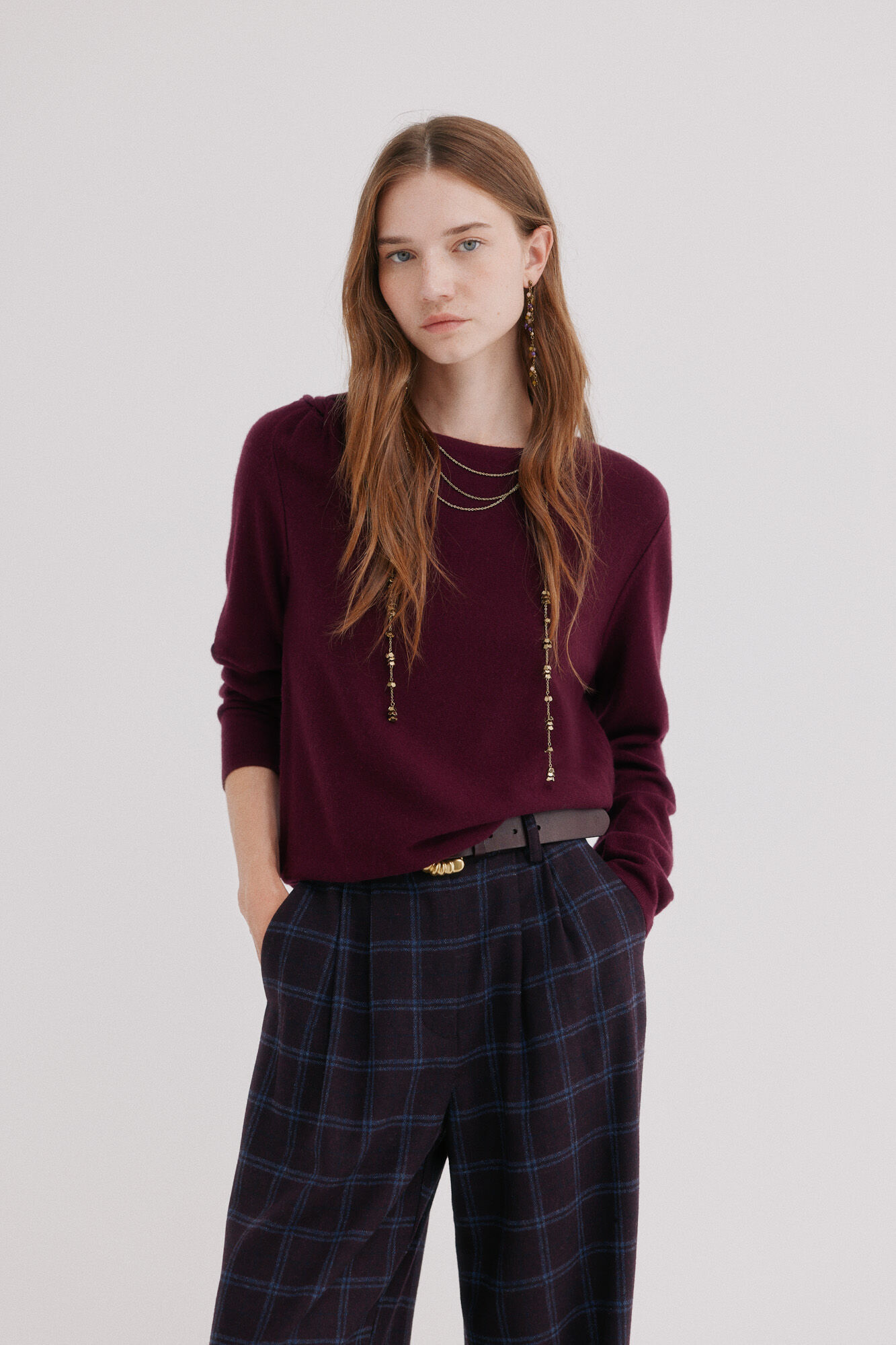 Hoss Intropia Idalia. Jersey drapeado